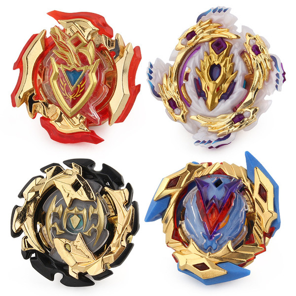 New Hot4 PCS/Lot Gold Beyblade Burst Metal Fusion B110 B104 B105 B106 with Launcher As Children's Christmas Gifts Toys Bey Blade God