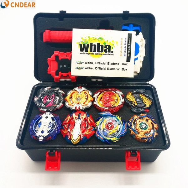 New Hot Beyblade Burst Bey Blade Toy Metal Funsion Bayblade Set Storage Box With Handle Launcher Plastic Box Toys For Children