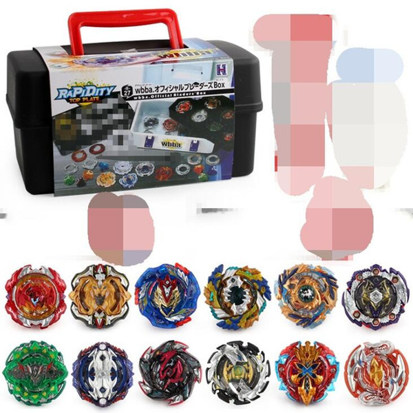 Burst Beybleyd Toys Set for Children Alloy Bursting Combat Gyro Storage Box Set with launcher XD168-21