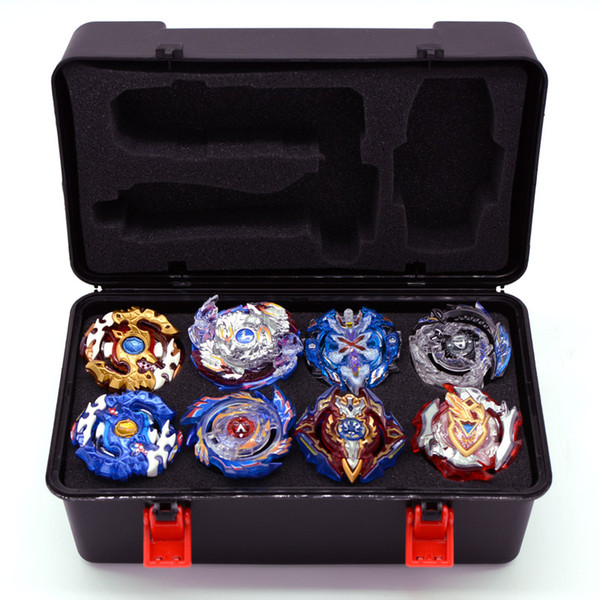 8pcs/set Hot Beyblade Bursts Storage Box Bey Blade Toy Sale Toupie Bayblade Series Arena Metal Fusion Launcher Spinning Top Toys