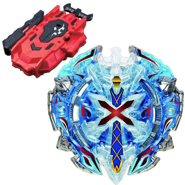 Beyblade Burst B-67 BLUE Xeno Xcalibur / Xcalius / Excalibur DOWN ORBIT Burst Booster Accessory B-88 Bey LAUNCHER LR