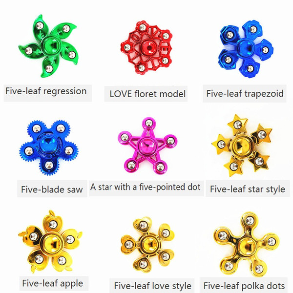 Electroplated steel beads, fingertips, gyro, finger movement, safety, gyro, adult toys, children's toys.