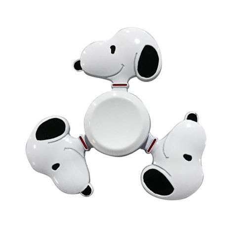 Newest Metal Fidget Spinners Cartoon Cute dog Snoopy Hand Spinners for Decompression Anxiety Toys With Retail box