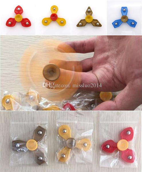 2017 Hot High Cost Performance EDC Fidget Spinner Toy Plastic Finger Spinner Toy Hand Spinner HandSpinner EDC Toy For Decompression Anxiety