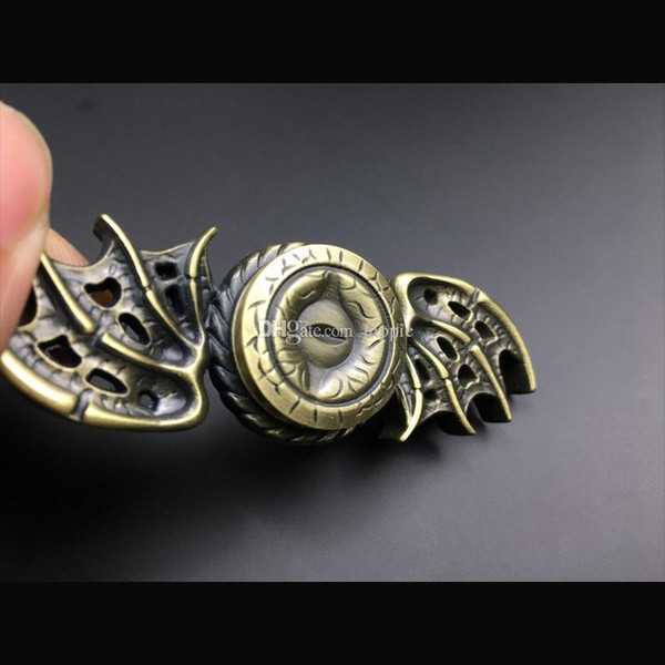 Top Retro both wings and Three Wings Fidget Spinner EDC Style Hand Spinner Fingertip Gyro Decompression Anxiety Toys