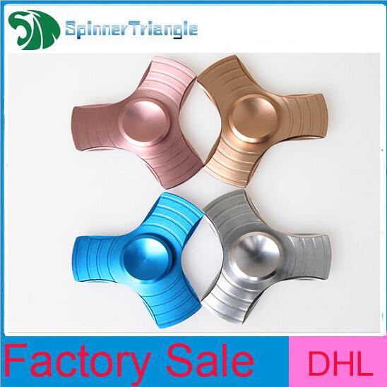 New Arrival Fidget Spinner HandSpinner Hand Spinner Finger EDC Toy For Decompression Anxiety alumini Ceramic Ball Bearing EDC Desk Toy 50Pcs