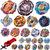 Top Launchers Beyblade Burst Toys B-128 B-129 B-131 bables Toupie Bayblade burst Metal God Spinning Tops Bey Blade Blades Toy