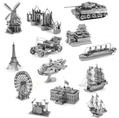 3D Metal Puzzles Model DIY Laser Cut Manual Jigsaw Kits For Adults Children KIDS Collectional Educational Toys&Hobbies DLH165