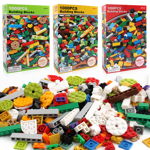 1000 Pcs Building Bricks Set DIY Creative Brick Kids Toy Educational Building Blocks Bulk Compatible With Brand Blocks