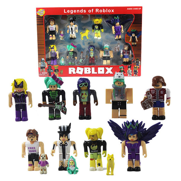 Hot sale 9pcs Roblox Characters Figure 7/7.5cm PVC Game Figma Oyuncak Action Figuras Toys Roblox Boys Toys for Children Party