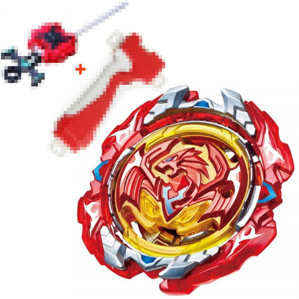 Beyblade Burst B-117 Revive Phoenix.10.Fr Cho-Z Long Winder With Grip (RED) + L-R Launcher (RED) Kids Gifts