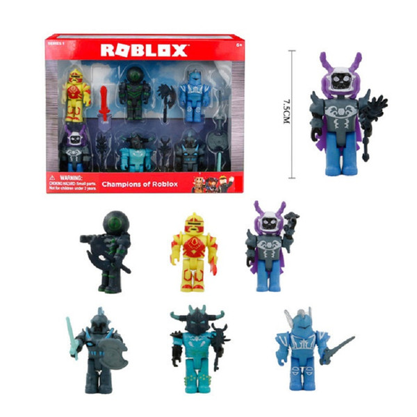 6pcs/1lot Roblox Action Figure 7.5cm Juguets Toy Game Figuras Roblox Boys Toys Brinquedoes Without Box Christmas Gift