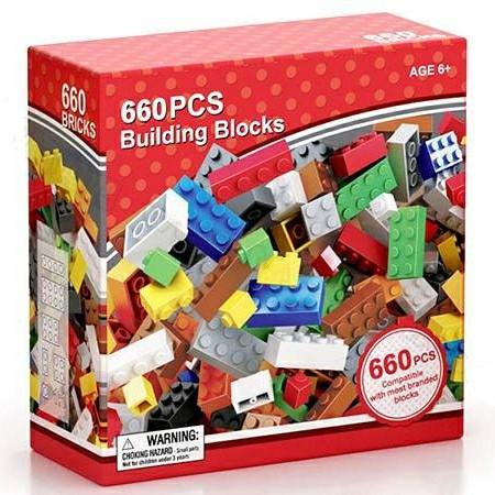 660PCS Australia Rainbow Building to hold Blocks DIY Small Particles Assembled Science and Education Children Play Block Puzzle Kids Toys