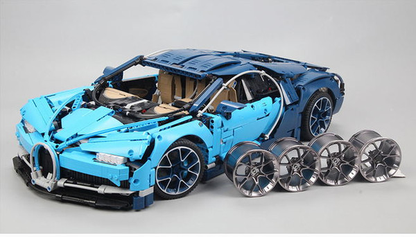 LNL Legoing 4031pcs Technic 42083 The Bugatti chiron Racing Car sets Model Build