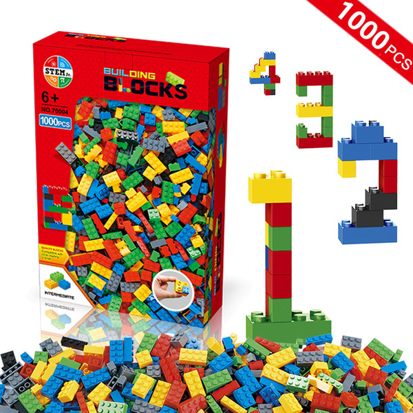 1000PCS Building Blocks Kids DIY Creative Bricks Children Model Building Blocks Toys Education Toys