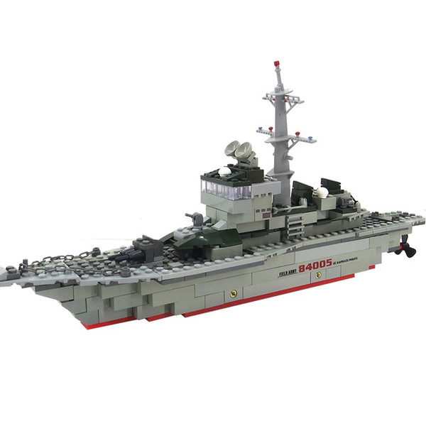 288pcs Military Frigate Building Blocks Early Educational DIY Brick Toys For Children Compatible with Legoings Birthday Christmas Gift