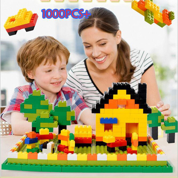 1000pcs Particles Building Block children assemble baby Early childhood educational toys