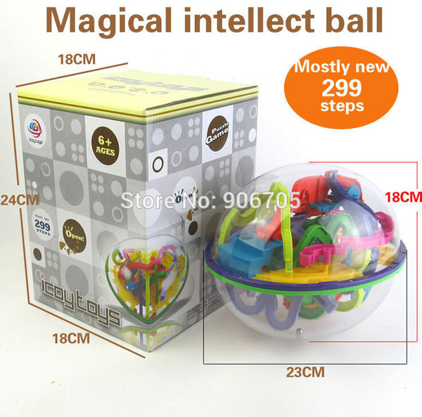 299 Steps 3d Magic Maze Ball Perplexus Magical Intellect Ball Educational Toys Marble Puzzle Game Perplexus Balls Iq Balance Toy