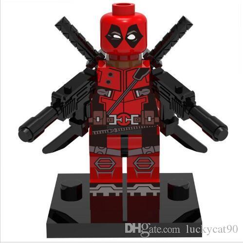 Deadpool 30pcs/lot Marvel Super Heroes figure Building Blocks Sets Model toys The Avengers mini figures toys