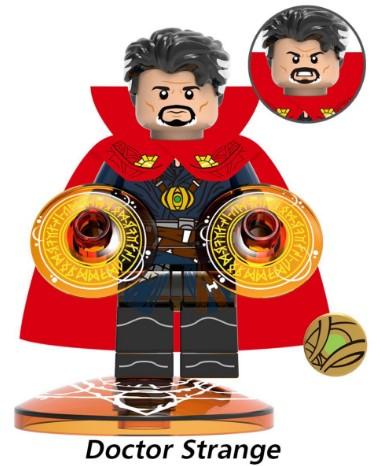 500 different Super hero Mini Figures Blocks Marvel Avengers Doctor Strange DC Justice League Batman building blocks kids gifts