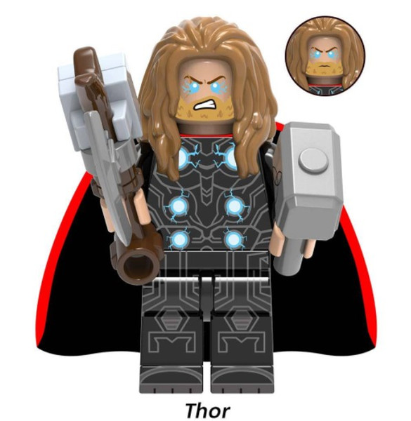 NEW Mini Figures Super heroes blocks Avengers Ironman Thor Captain America batman Deadpool builing blocks kids gift wholesale