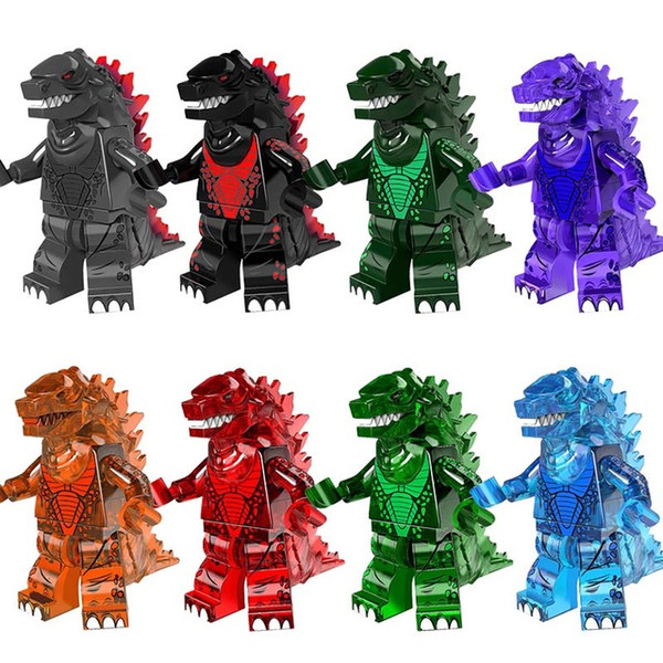 American Science Fiction Monster Movie Super Heroes Lava Godzilla Children Gift Toys PG1208