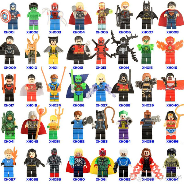 700+ Building Blocks Super Hero Figures Toys The Avengers Toys Joker Toys mini Action Figures Bricks minifig Christmas gifts