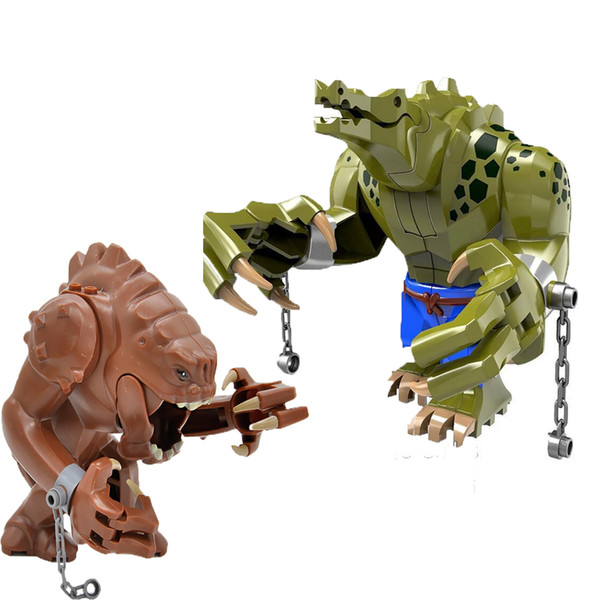 1Pc Rancor Jabba Dewback Blocks Compatible Legoingly Wild Animal Figure Set Building Blocks Bricks DIY Educational Toys for Children