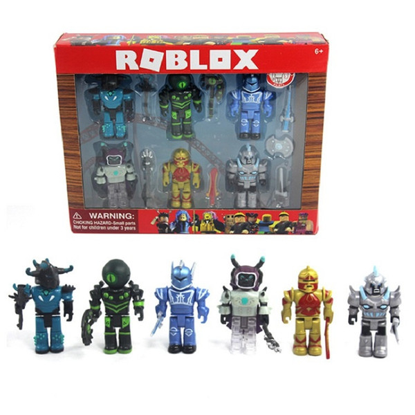 20sets DHL Cartoon PVC Roblox Game Figma Oyuncak Mermaid Action Toys Figure Anime Toys Collection Gift For Kid's Birthday