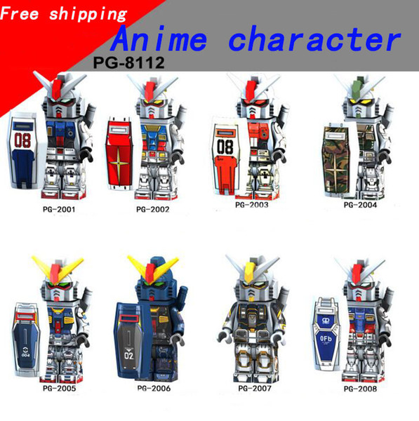 NEW Assembled Toy Building Blocks Children Building Blocks Man Mobile Suit Children Assembled Toys DHL 