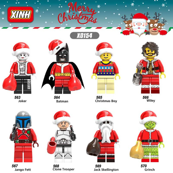 Christmas Series Figures Bricks Building Blocks