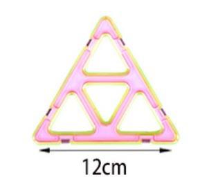 single large triangle Variety Children's Building Blocks Magnetic Sheet Magnetic Wisdom Magic piece