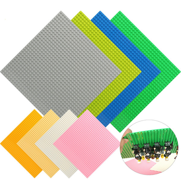 10PCS 32*32 Dots Base Plate for Small Bricks Baseplate Board Compatible Legoed figures DIY Building Blocks Toys For Children