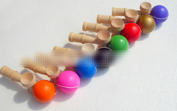 Large skill ball Kendama Sword ball Interesting wooden children adults toys for the aged