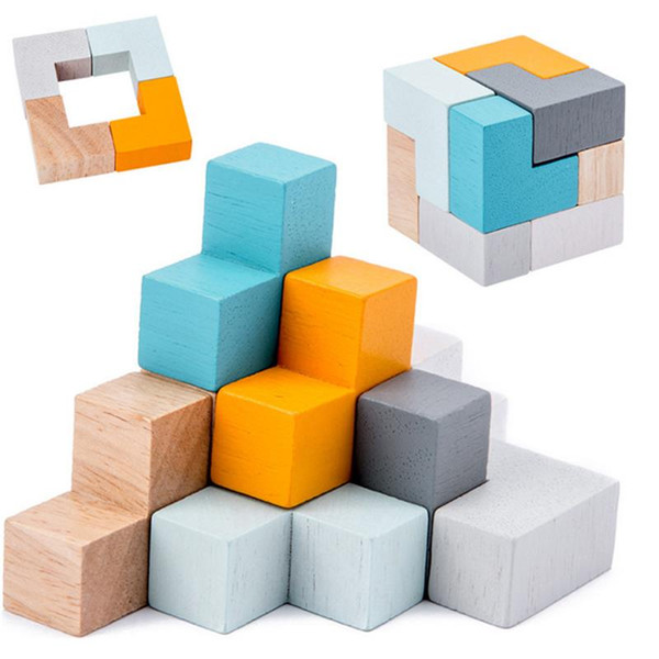 Construction set Mosaic Domino Race Spinning Tops Puzzle Cube Pick-up Sticks Wooden Toys Building Blocks Painting Educational Intelligence K