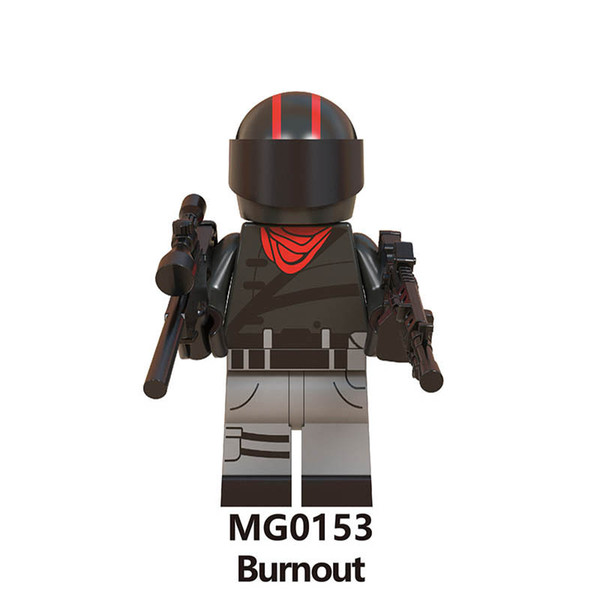 Building Blocks Legoings Fortress Night Skin Trooper Wild Card Brite Bomber Merry Bumout Scorpion Bricks Mini Figures Toys