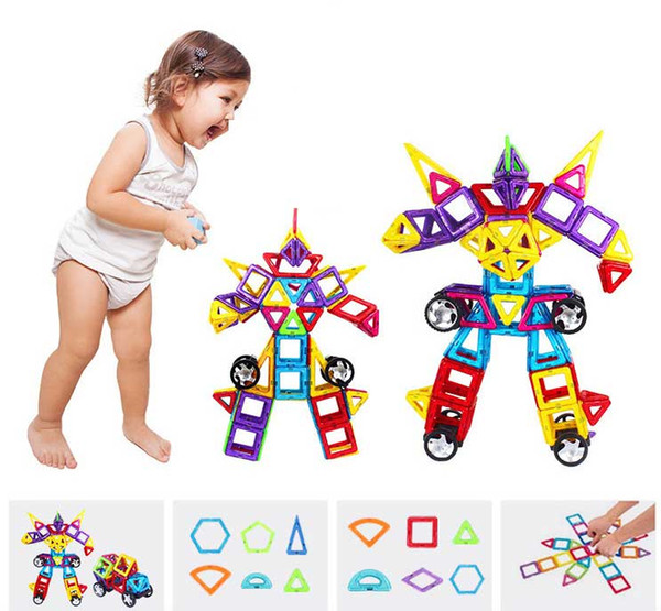 120pcs magnetic building blocks micro magnetic designer to build 3D model magnet block children's educational toys children's toys gift