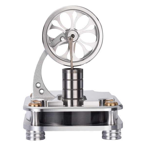 High Quality Low Temperature All-metal Stirling Engine Model Building Kits Toy for Developing Intelligence