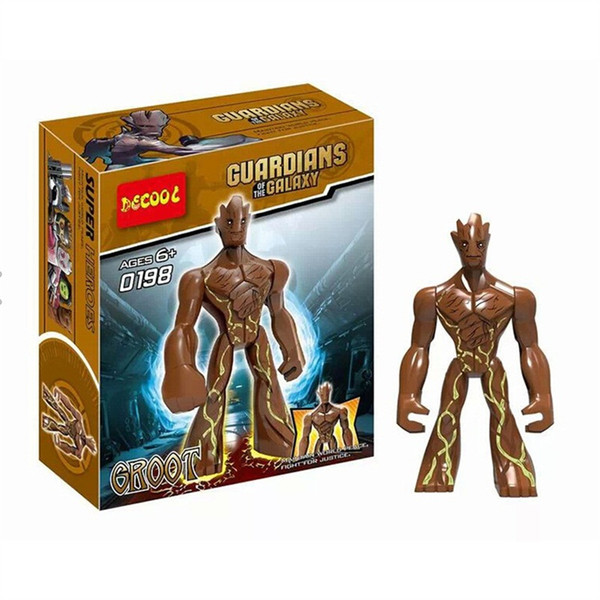 new Guardians of the Galaxy Building Blocks cartoon Groot Bricks C2130