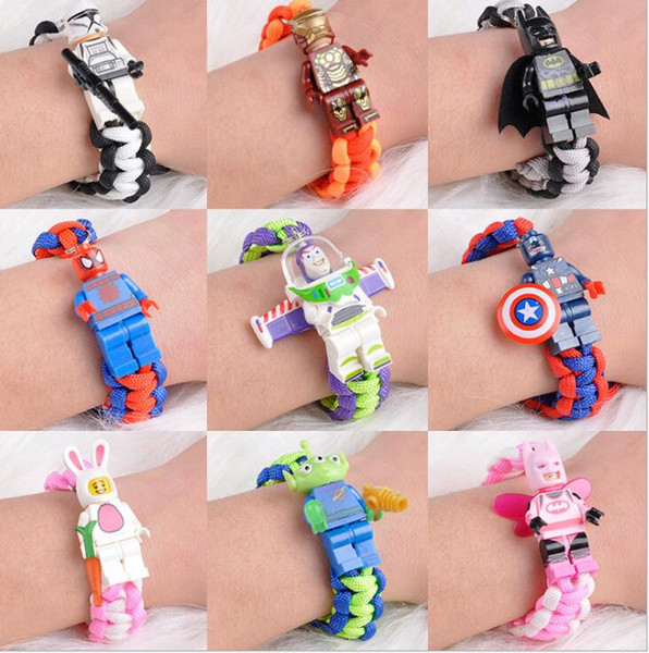 Children's Toys Building Blocks Bracelets Braided Bracelets Hand Straps Learning Children's Jewelry Gifts Personality Men's and Women's Brac