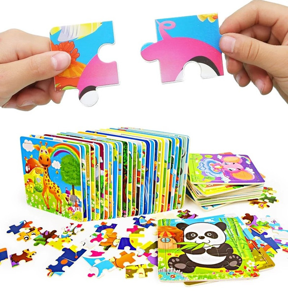 All kinds of cult little animal puzzle toys,suitable for children,can let the children become more intelligent.