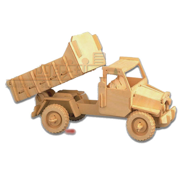 The wooden theme car is suitable for jigsaw puzzle, simple and generous without pollutionUnique toys for children of low age