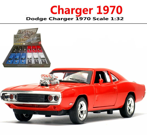 Dodge Charger 1970 Scale 1:32 Fast & Furious Car Model Die cast Vehicle Sound&lights Toys