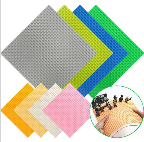 Kazi Classic Base Plates Plastic Bricks Baseplates Compatible Legoelys dimensions Building Blocks Construction Toys 32*32 Dots