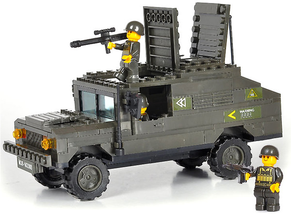 9900 Army Forces/Hummer Vehicle compatible legoings city 3D blocks Educational Toys model & building toys hobbies for children