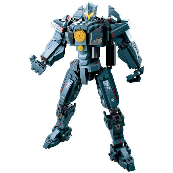 Best selling 0726 series Pacific Rim Thunder Rebound Mecha Model Assembly Building Blocks Toys Compatible with Wholesale