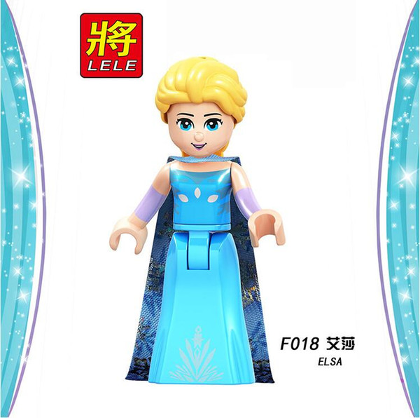 LELE F018-025 girl series doll toy building blocks Aisha Anna puzzle assembling blocks