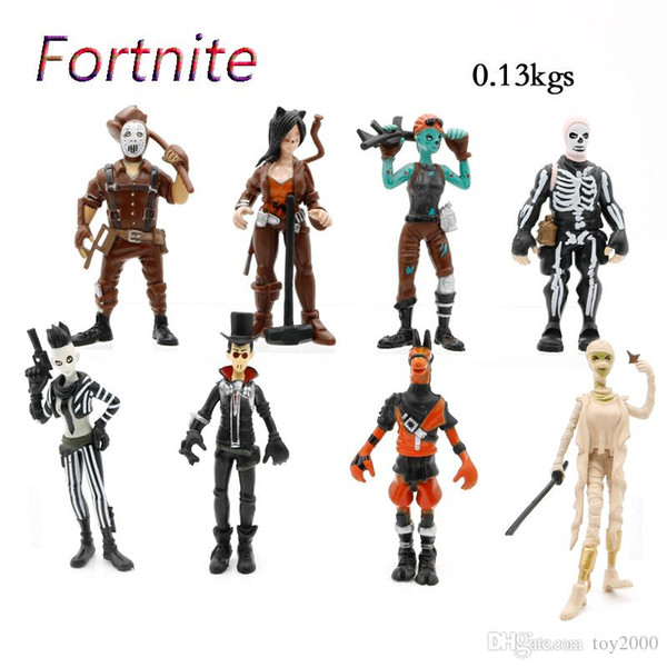 8 Style Plastic Doll toys 2018 Funko POP New kids 10cm Cartoon game llama skeleton role Action Figures Kids Toy