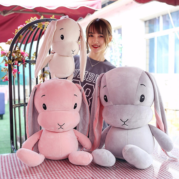 super soft rabbit plush toy cartoon rabbit doll baby sleep doll