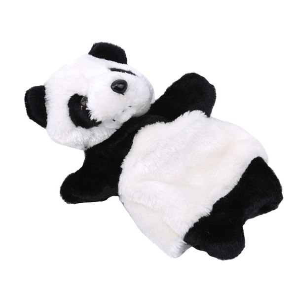 Animal Panda Hand Puppet Baby funny toys Kids Plush Doll Educational Toy Kindergarten Cute soft Hand Puppets